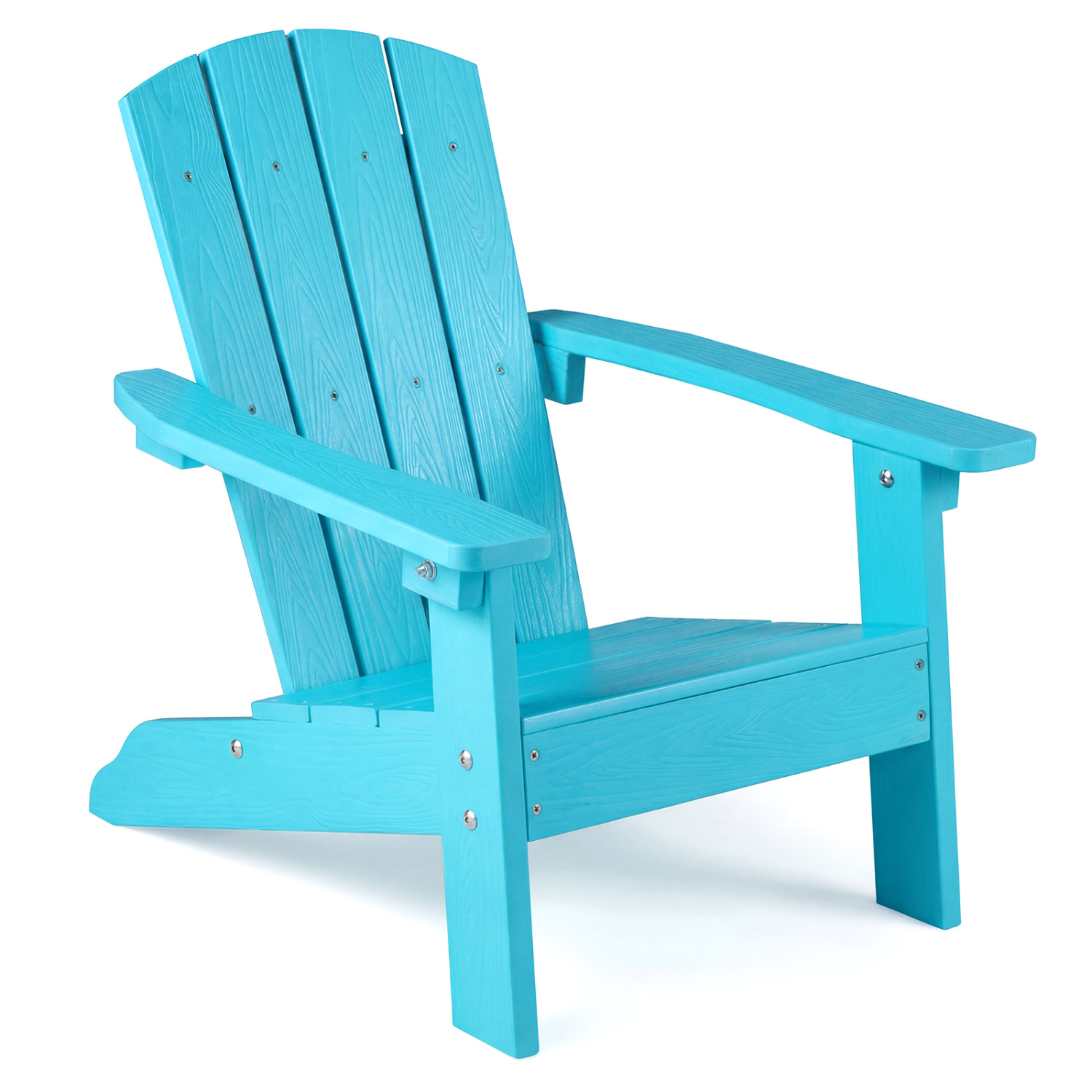 Fotel ogrodowy dziecięcy Adirondack turkusowy HIPS