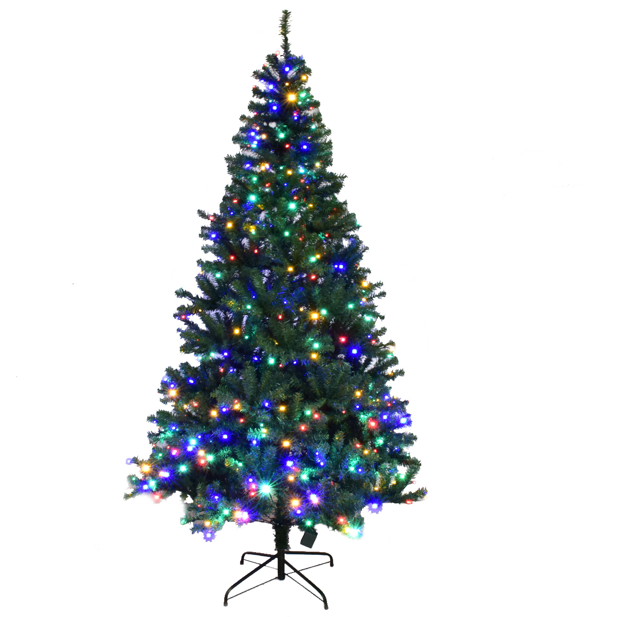Sztuczna choinka z oświetleniem LED gęsta 210cm 500LED premium