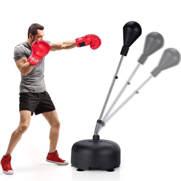 Mocna sprężyna stalowa i amortyzacja uderzeń gruszki bokserskiej