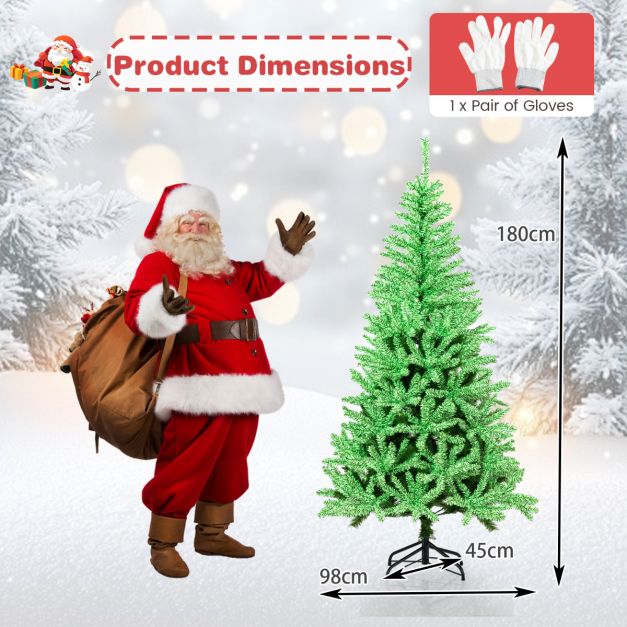 Wymiary techniczne sztucznej choinki 180 cm